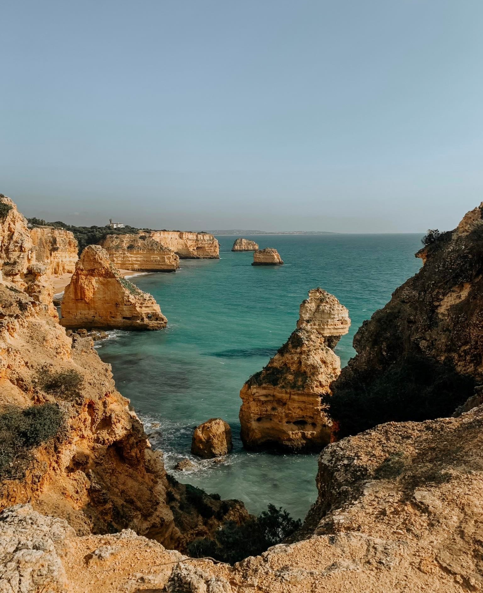 Praia da marinha algarve